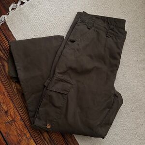 Fjallraven  Men’s Ovik Lined Winter Trouser Olive Sz 36